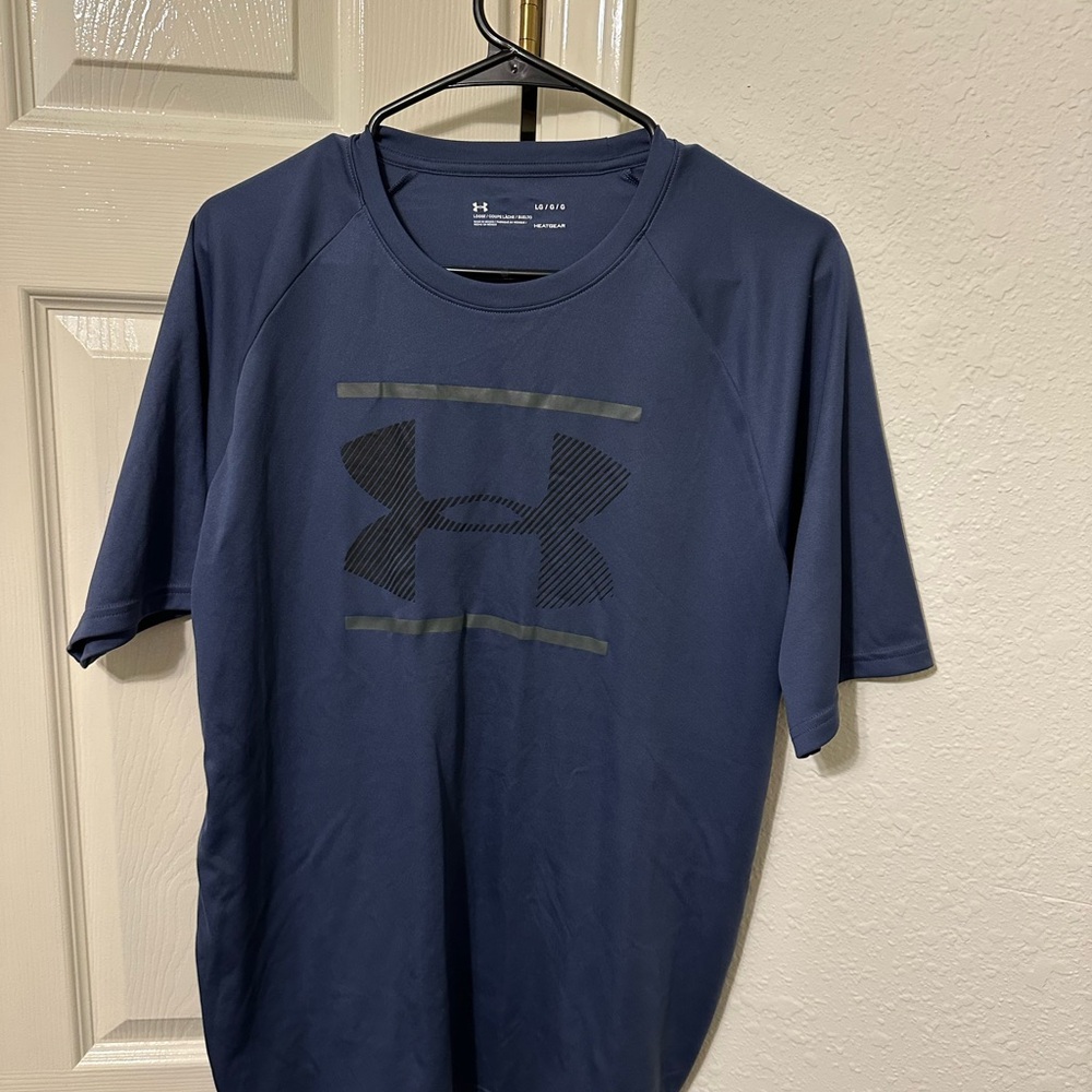 Under Armour Blue Short Sleeve Tee